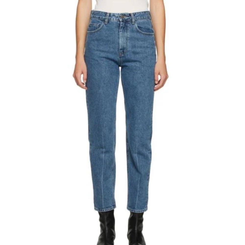 Amomento Blue Regular High Rise Jeans